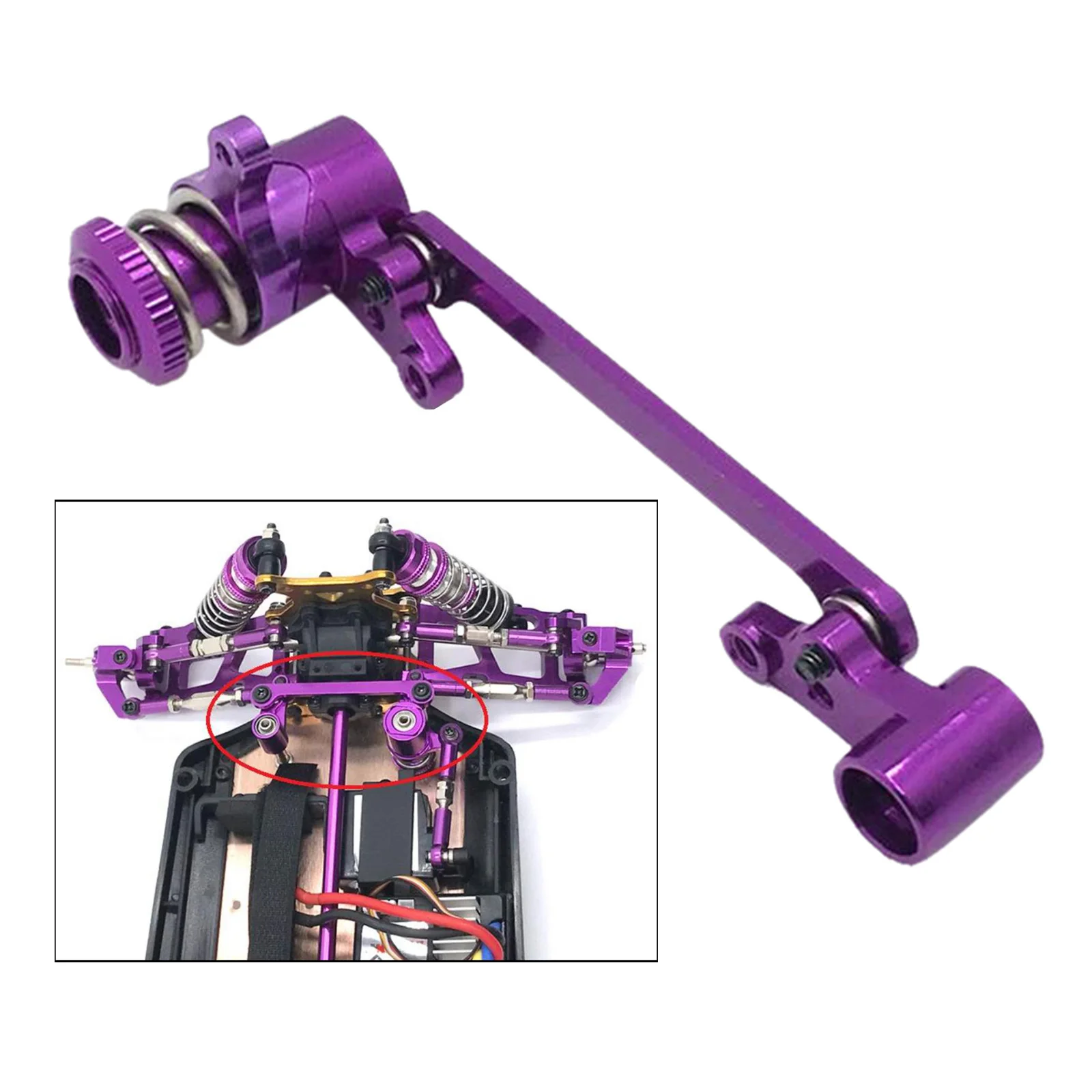 

Комплект Рулевого управления рулевого обновления детали WLtoys 144001 1/14 1/12 RC автомобиль