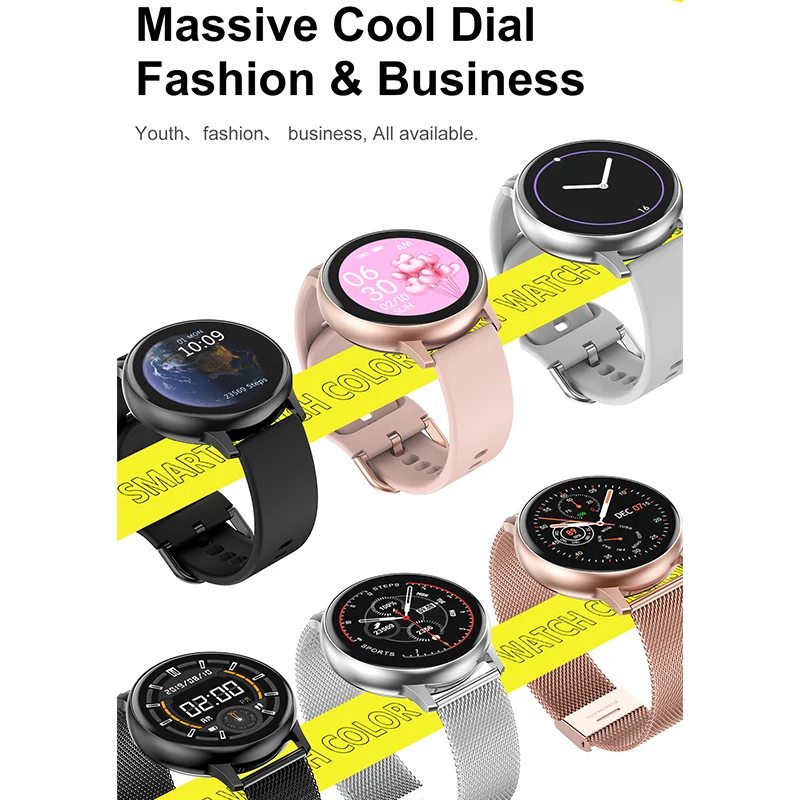 

DT88 Pro Smart Watch Women Fashion 1.3 Inch Screen Heart Rate Blood ECG Fitness Pressure For Android Apple Samsung Huawei Watch