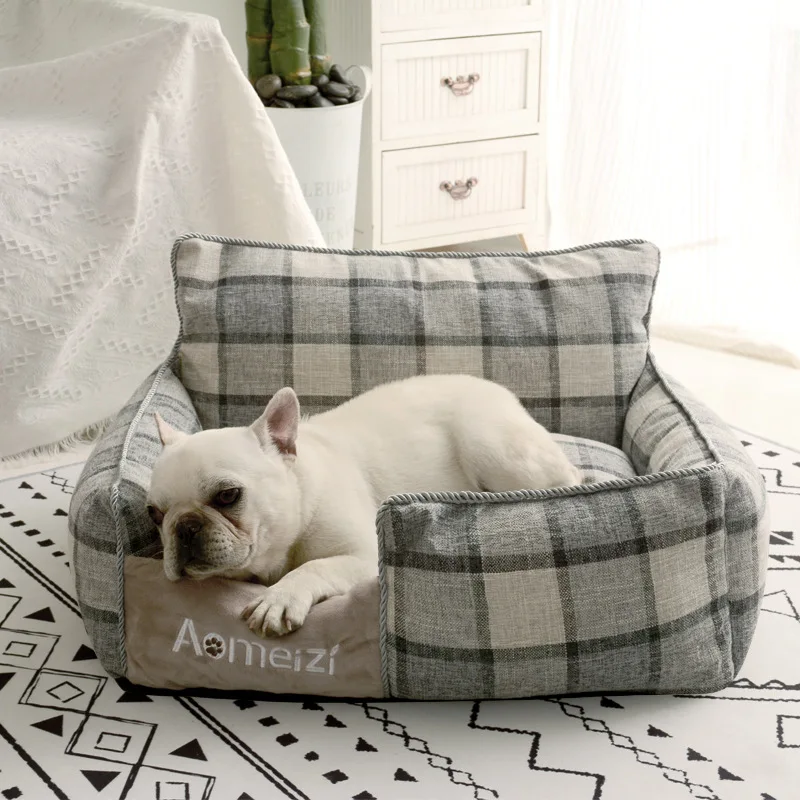 Кровать для домашних животных собаки спальной диван коврики мягкая продукция