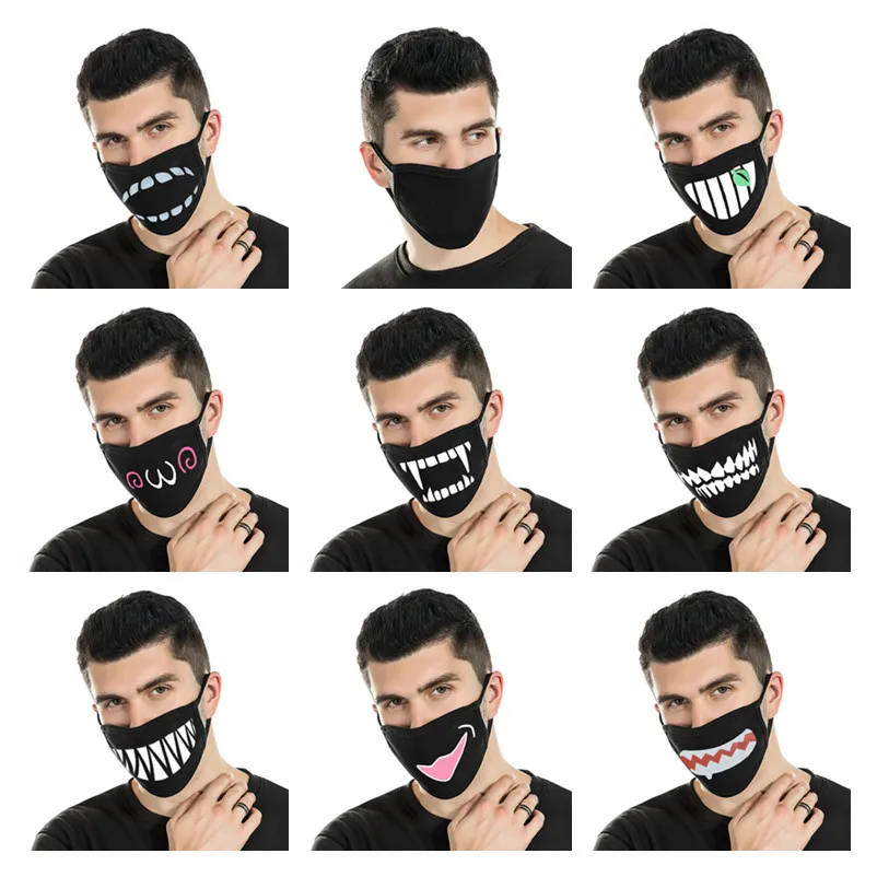 Пылезащитные маски для вечевечерние НКИ на Хэллоуин 10 шт. с мультяшным медведем