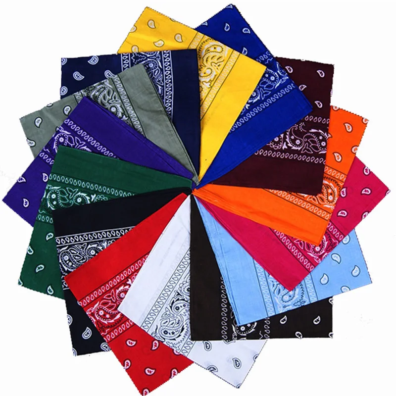 Бандана унисекс в стиле хип-хоп модный головной убор повязка на голову шейный