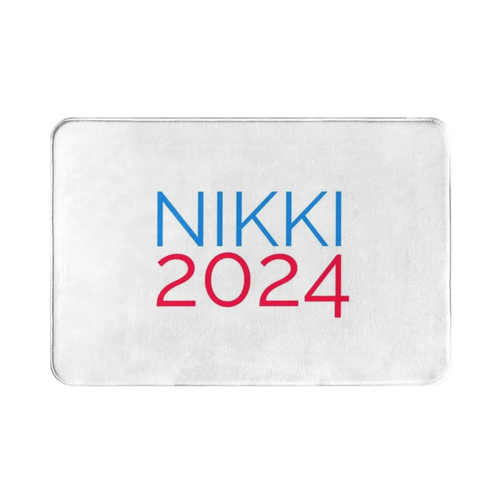 Напольный коврик Nikki Haley для президента 2024 мягкий нескользящий накидка Трамп