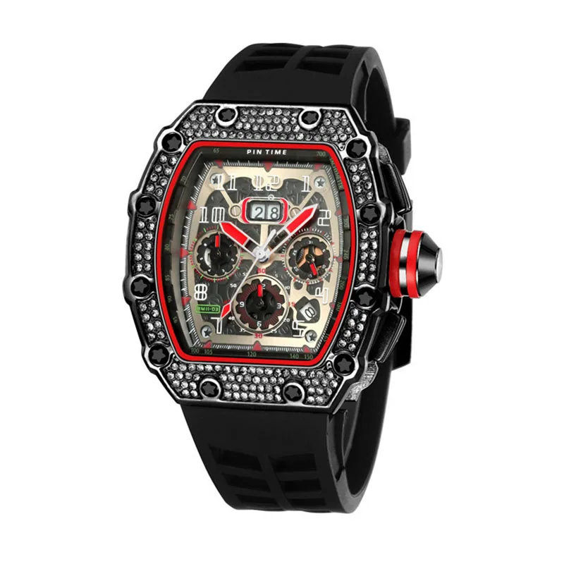 

Men Quartz Wristwatches Pagani Design Luxury Watch Relojes Para Hombre Orologio Uomo Montre Homme Luxe Wine Barrel Clock Relogio