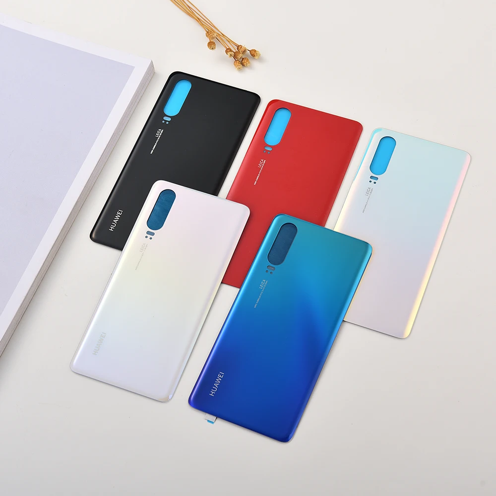 Задний корпус телефона Huawei P30 Pro стеклянная крышка батарейного отсека с логотипом
