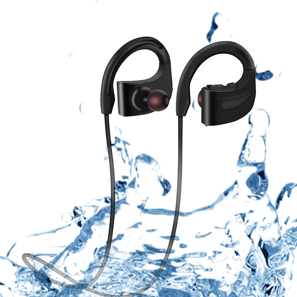 Водонепроницаемые беспроводные наушники IPX7 спортивные для плавания и дайвинга