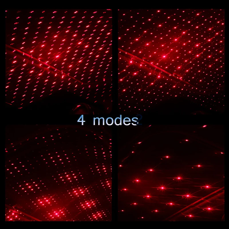 Звездный светильник на крышу автомобиля интерьерный светодиодный лазер