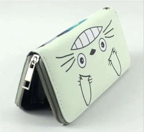 Robocar Poli аниме фигурку МИЛЫЙ Тоторо кошка из искусственной кожи Длинный кошелек