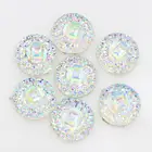 Круглые пуговицы с плоской задней стороной, 50x12 мм