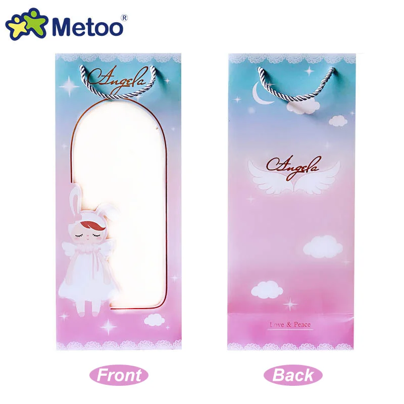 Metoo ангел плюшевые куклы мягкие игрушки Ангела Кролик кружевная юбка кукла