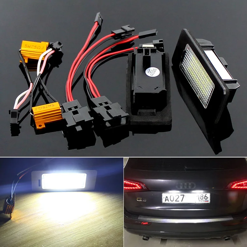 

Canubus 24SMD светодиодные фонари номерного знака для VW Golf 6/7 Variant Passat B6 Variant Jetta MK6 Sharan Touran Touareg