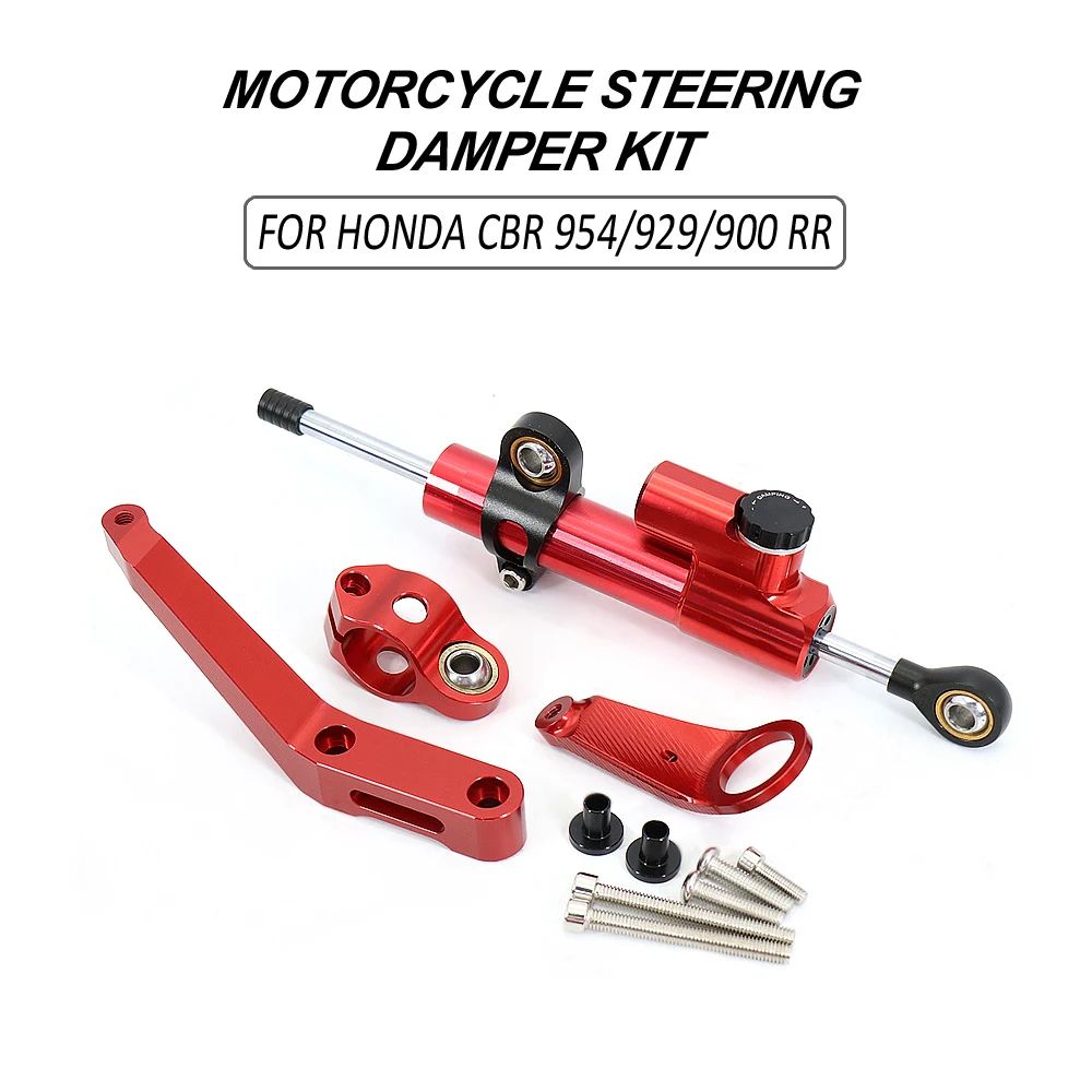 

NEW Motorcycle Steering Stabilize Damper Mounting Bracket Kit For Honda CBR929RR CBR 929 RR 2000 2001