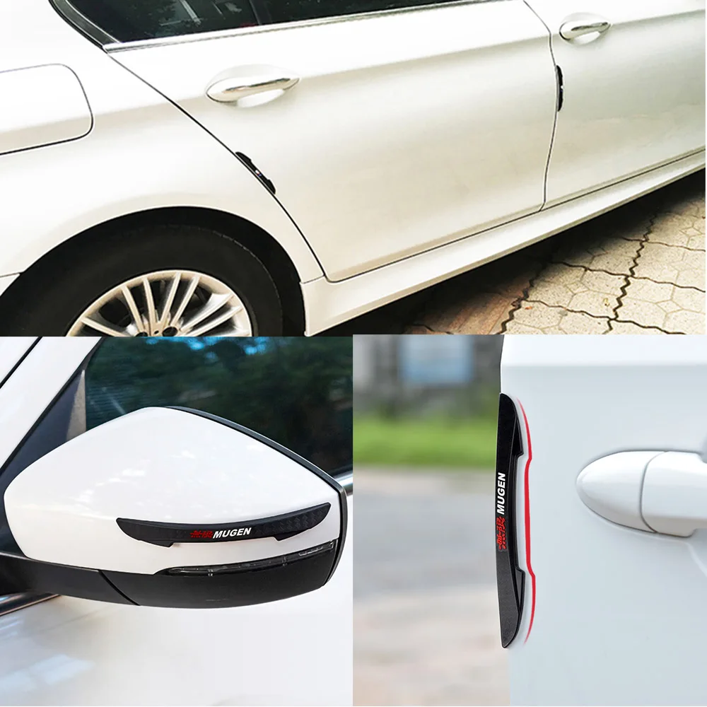 4 шт. автомобиль Боковая дверь Зеркало заднего вида протектора края полосы для