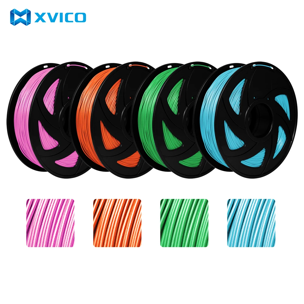 Пла нить XVICO для 3D принтера 1 75 мм точность 0 02 кг|Материалы 3D-печати| |