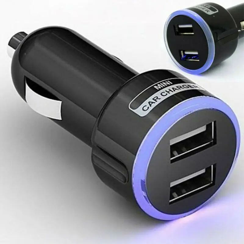 2100 мАч прикуриватель 2 в 1 usb порты зарядное устройство автомобильное мульти