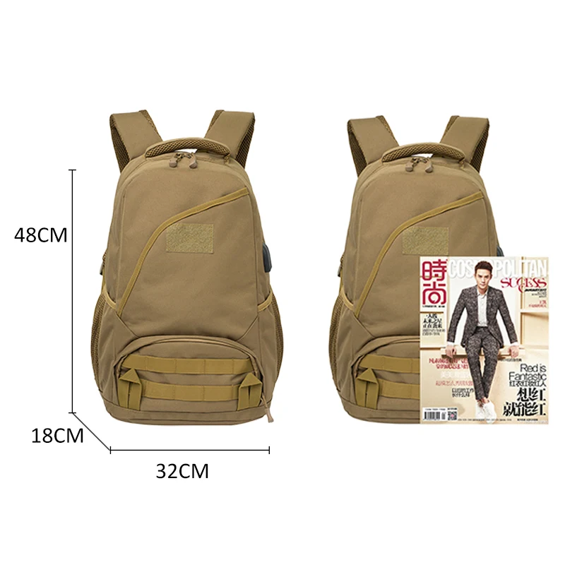 Мужские рюкзаки в стиле милитари водонепроницаемый тактический рюкзак из ткани