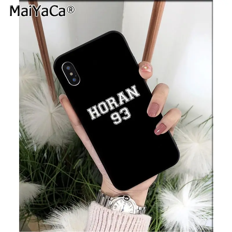 Мягкий силиконовый чехол для телефона MaiYaCa One Direction Niall Horan из ТПУ iPhone 8 7 6 6S Plus X XS MAX 5