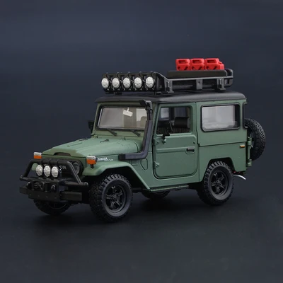 Модель автомобиля Toyota FJ40 модель из сплава Детская рождественские подарки