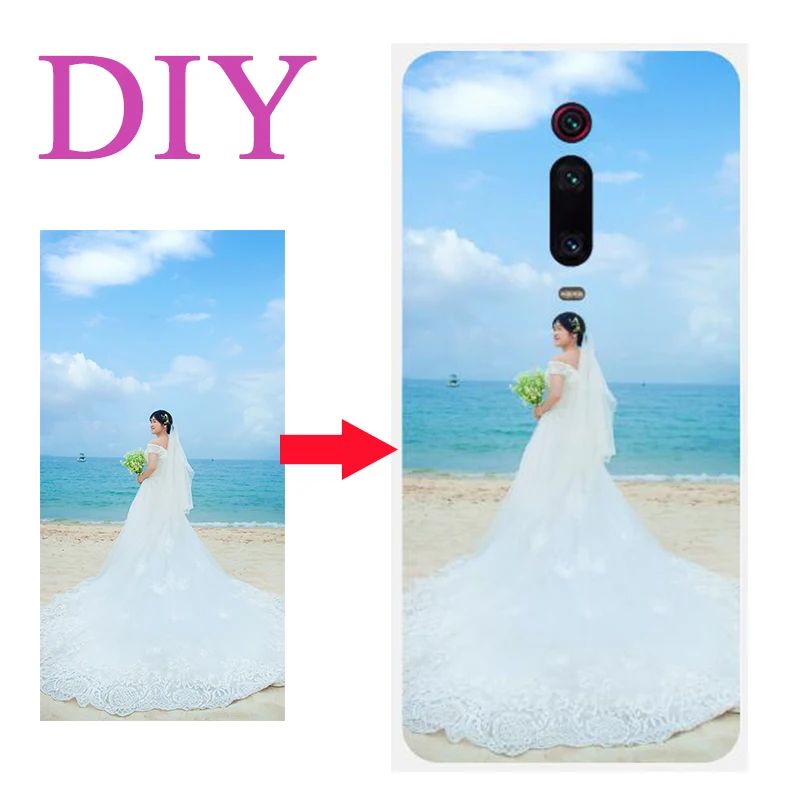 Персонализированные Сделай Сам с возможностью мягкий чехол для Xiaomi Redmi Note 9 Pro 8 7 6