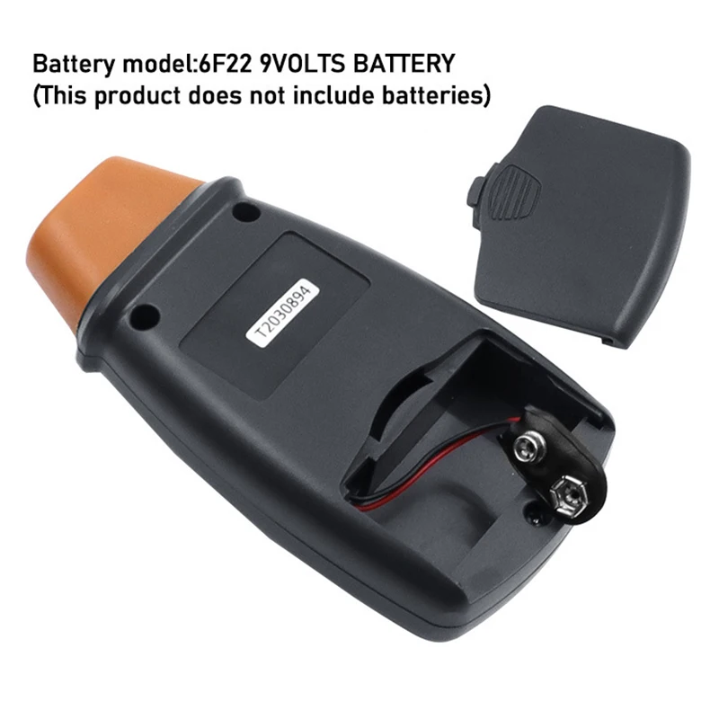 Цифровой тахометр Бесконтактный лазерный счетчик оборотов в минуту |