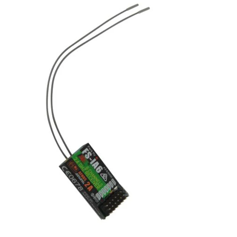

Flysky FS-iA6 /FS-IA6B Receiver 6CH 2.4G Telemetry Dual Antenna RC Receiver For Flysky FS-I6 FSI6 FS-i4 FS-i6 Transmitter