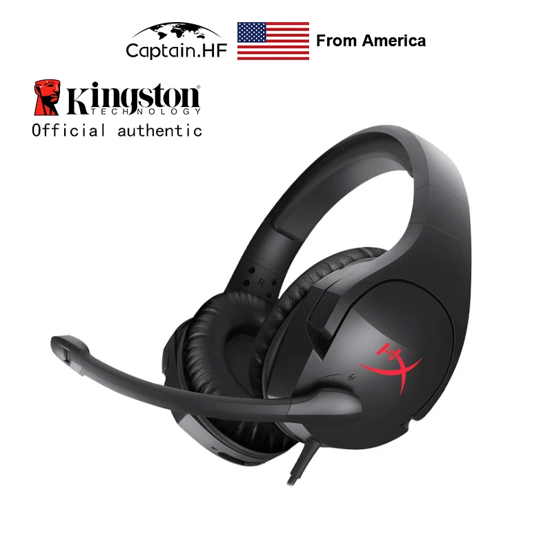 Оригинальная профессиональная игровая гарнитура US Captain Hyper X Cloud Stinger для ПК