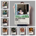 Плакат с именем звоните мне по фильму классический фильм настенные художественные принты для гостиной, кафе, домашний Декор Картина на холсте