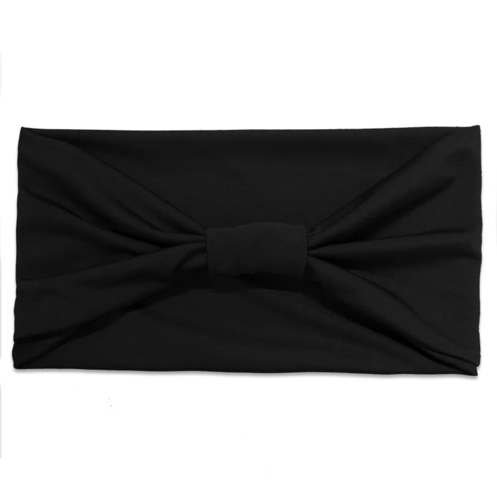 

Эластичные полосатые повязки для волос для женщин, спортивный костюм для девочек, пробежек, занятий йогой, повязка на голову хлопковый широкая резинка для волос, тюрбан голова Warp женские аксессуары для волос