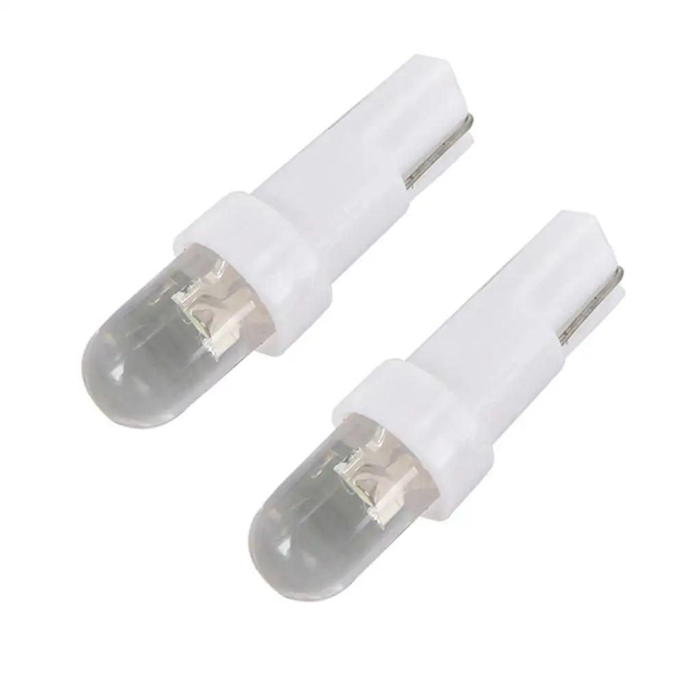 

10Pcs/ Set 12V T5 LED Car Auto Dashboard Instrument Wedge Panel Light Bulb Lamp Auto Accessories