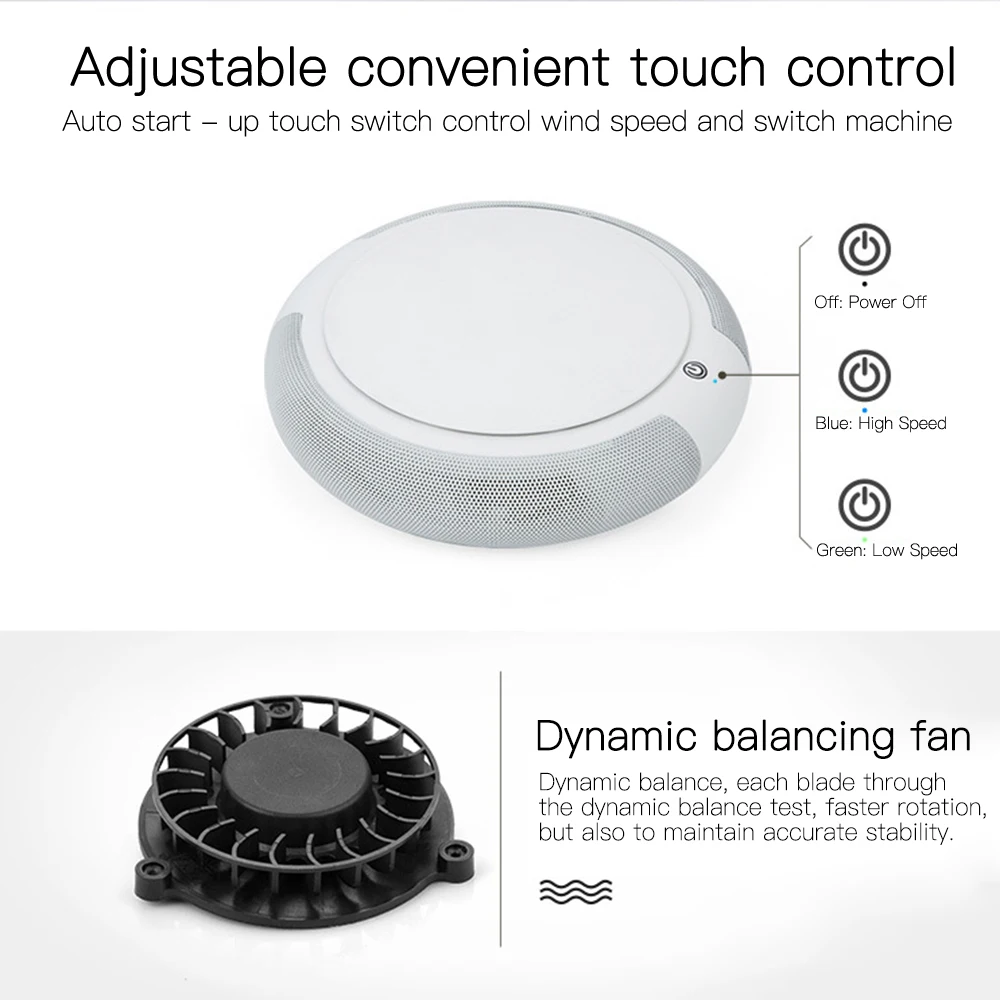 Portable Mini USB Car Air Purifier Ionizer Auto Freshener 3000000 pcs / minutes Natural oxygen bar 5 |