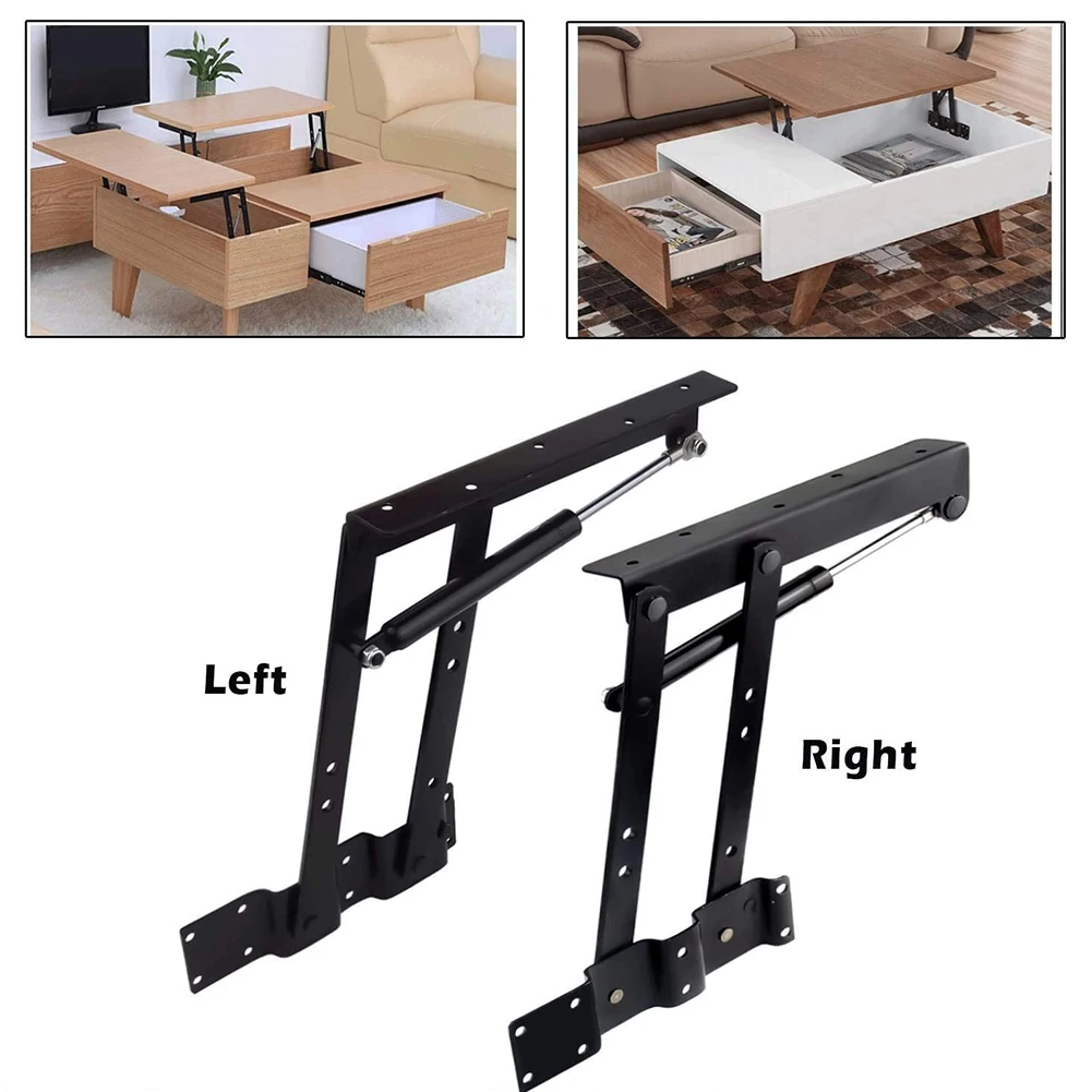 

Lifting Frame Top Coffee Table Lift Up Hydraulic Mechanism Hardware Fitting Accessories For Furniture DIY Set Bear More 2Pcs