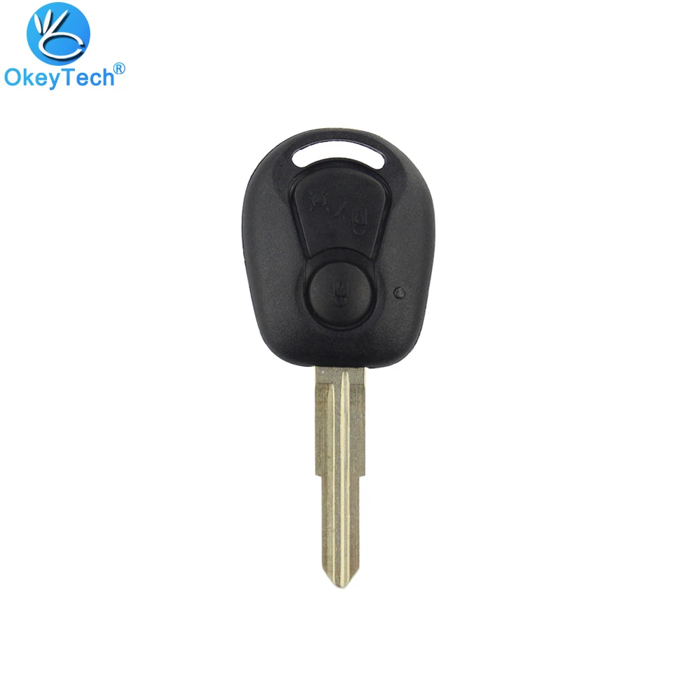 OkeyTech для Ssangyong Actyon Kyron Rexton Keys 2 кнопочный флип чехол Ssangyong|Ключ от авто| |