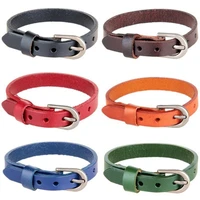lnrrabc new leather bracelet men simple strap belt wrist buckle korea jewelry pulseira masculina bracelets for women