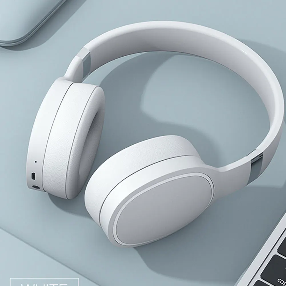 

2021 New Bluetooth 5.0 Headphones Stereo HIFI Wireless Headset with Microphone Fashion Colorful Handfree Game For PC Smart Phone