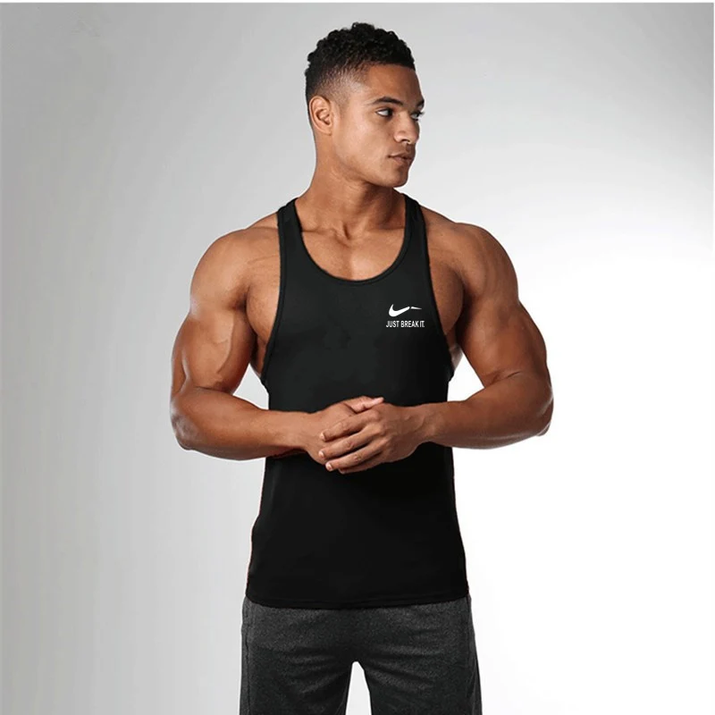 2019 модные золотые медали тренажерный зал бренд Singlet Canotte для бодибилдинга майка
