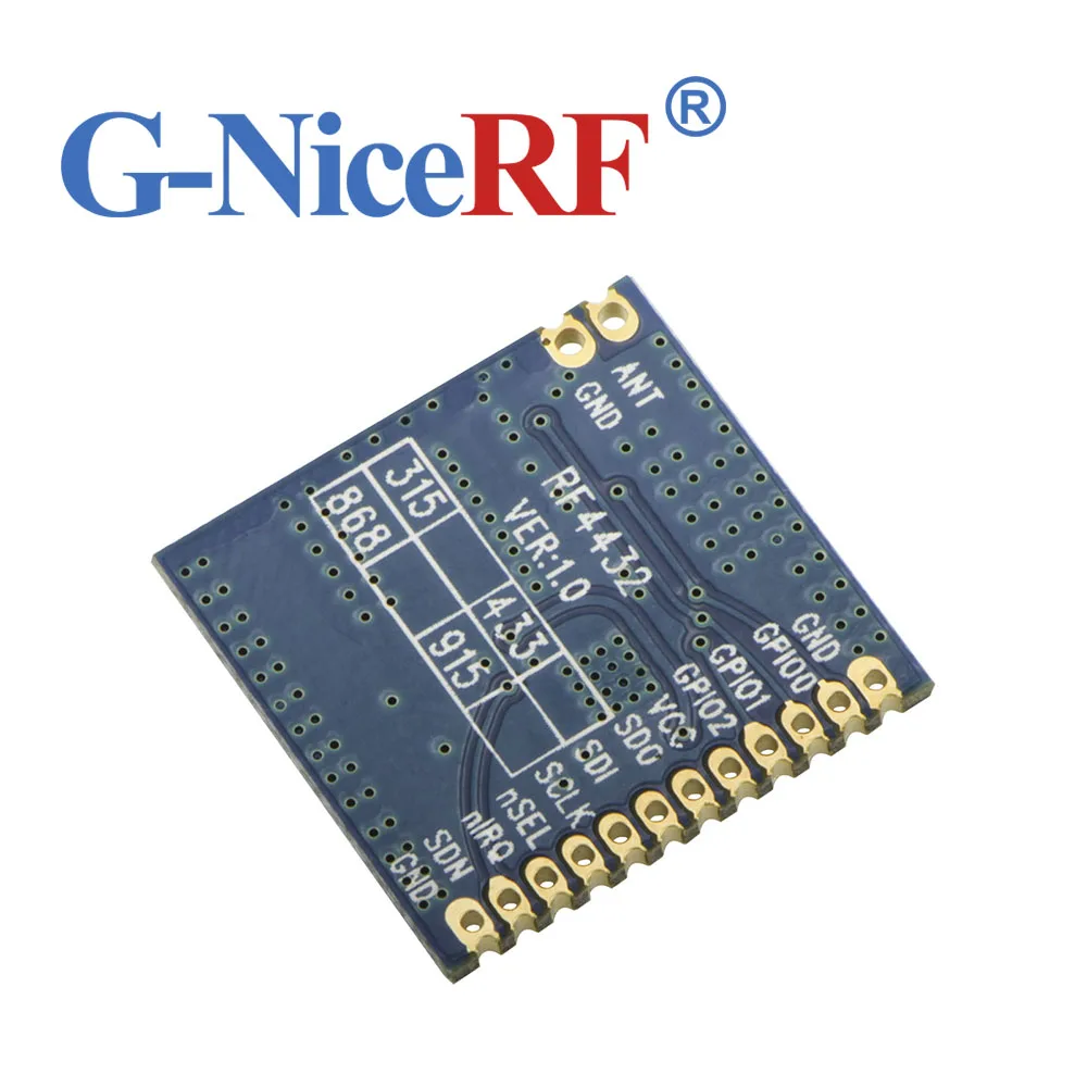 2pcs/lot RF4432 100mW 20dBm Output Power 433MHz FSK Wireless Transceiver Module | Мобильные телефоны и аксессуары