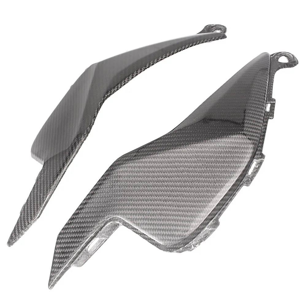 

2 PCS Carbon Fiber Tank Side Cover Panels Fairing for Honda CBR1000RR 2012 2013 2014 Black 12 13 14 Motorcycle Parts