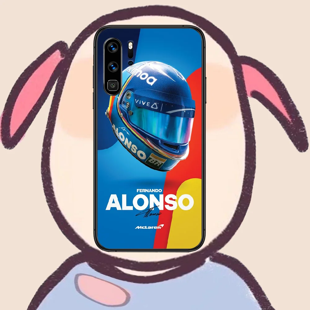 

Fernando Alonso Diaz Phone Case For Huawei P Mate 10 20 30 40 Lite Pro smart Z 2019 nova 5t black Shell Pretty Funda Painting