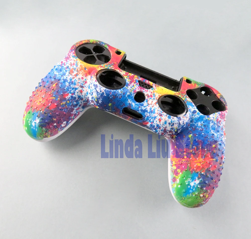 Нескользящий Силиконовый чехол для Sony PlayStation Dualshock 4 PS4 DS4 Pro тонкая ручка