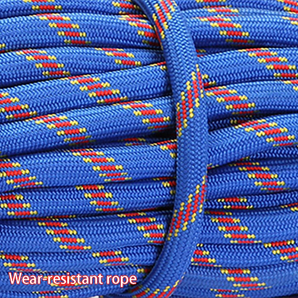 rock outdoor sports survival with hook high strength string climbing rope equipment wear resistant caving safety durable free global shipping