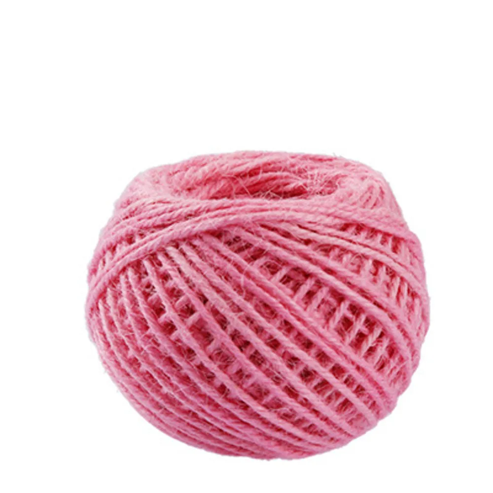 Льняной рулон ручной работы 40 м натуральный коричневый джутовая пеньковая