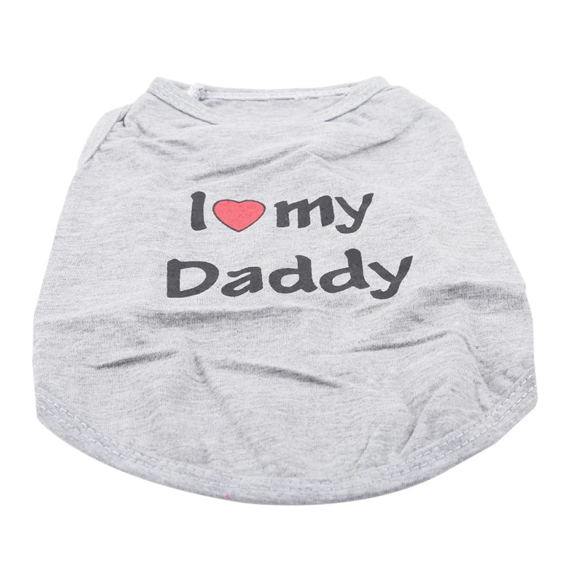Cute Pet Dog Cat Shirt Clothing Spring Summer Breathable Vest For Cats Small Dogs Pug Kitten Outfit |