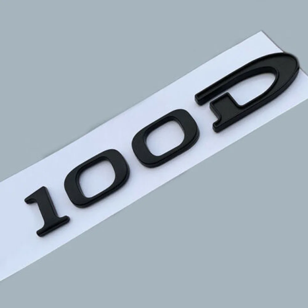 Car P100D Letter Emblem Badge Logo Sticker Decal Accessories For Tesla Model X S | Автомобили и мотоциклы