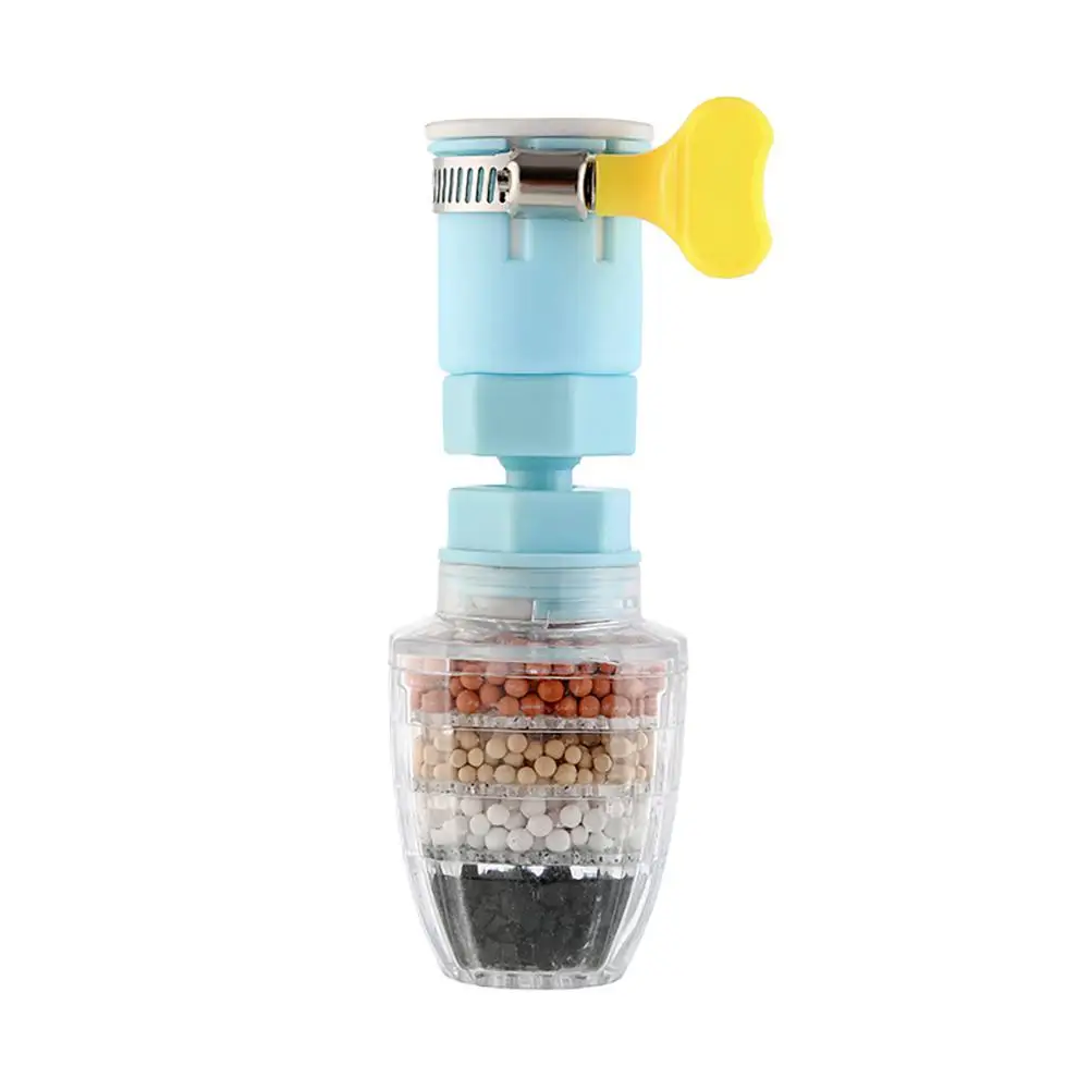 

360 Adjustable Flexible Kitchen Tap Extender Six-layer Faucet Filter Splash-proof Shower Water-saving Water Filter Dropshipping