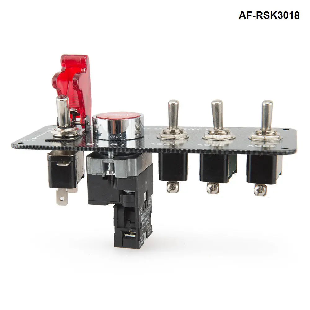 12 В переключатель зажигания для гоночного автомобиля из углеродного волокна
