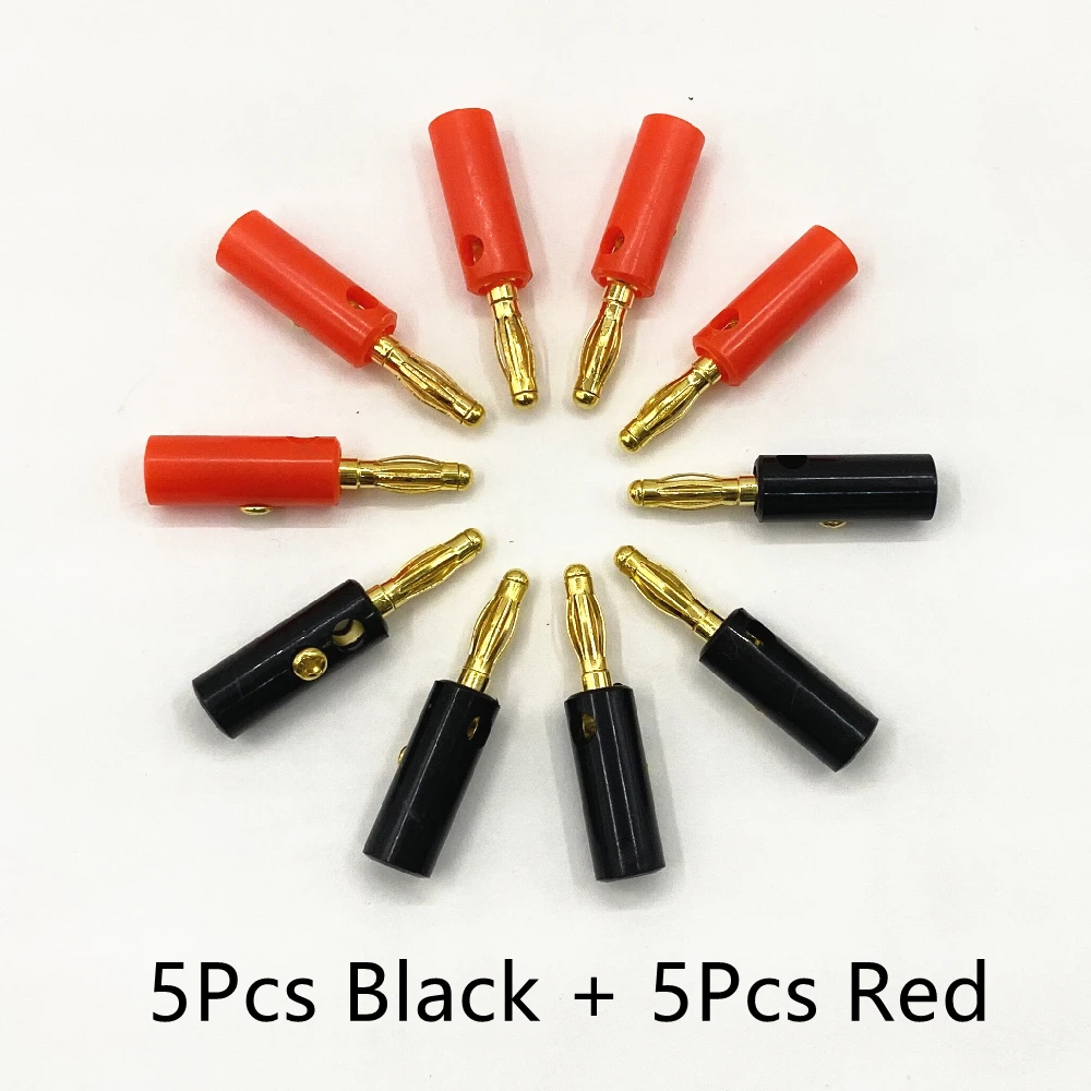 10 шт. разъемы для аудио динамика 4 мм | Обустройство дома