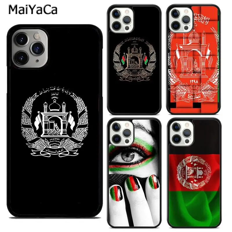 MaiYaCa баннер с афганским флагом чехол для телефона iPhone 5 SE 20206s 7 8 plus X XR XS 11 12 13 pro max