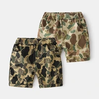 new 2022 kids boys summer fashion camouflage print shorts children short pants kids baby boys elastic mid waist shorts trousers