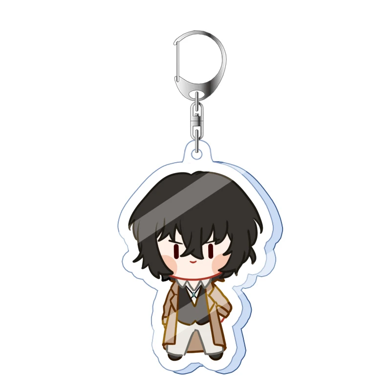 1 шт. аниме Nakahara Chuuya мультфильм Bungou бродячие собаки акриловый брелок Подвеска