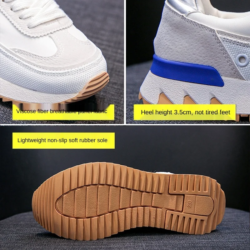 

shoes for women sneakers Net red retro forrest shoes women's shoes 2020 breathable platform casual shoes single shoes