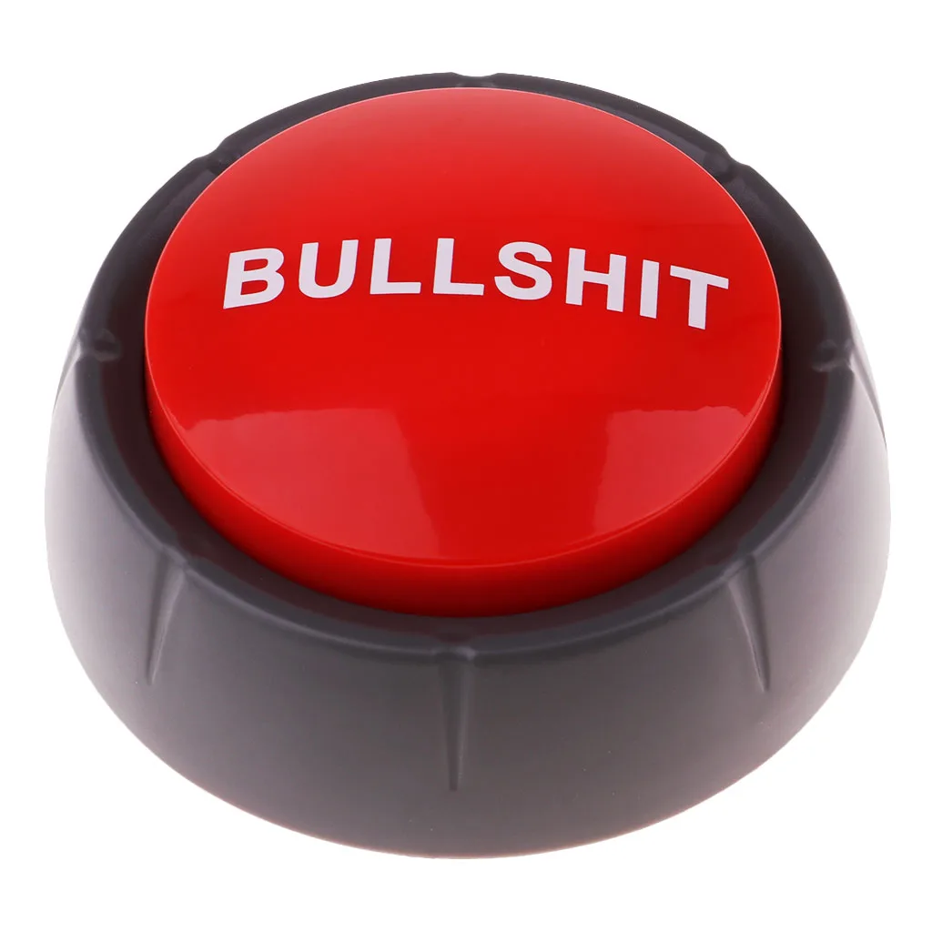 Bullshit Dome Sound Buzzer Press Answer Button For Quiz Party Game Show | Игрушки и хобби